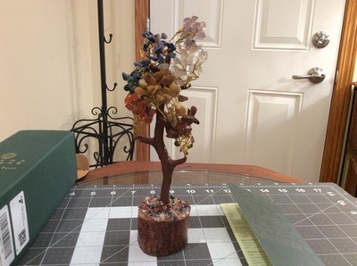 Tree of Life - Matter of Trust -Wooden Base 200 Beads Art Karma Pledge Spiritual