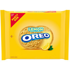 OREO Lemon Creme Sandwich Cookies, Party Size, 24.95 oz....