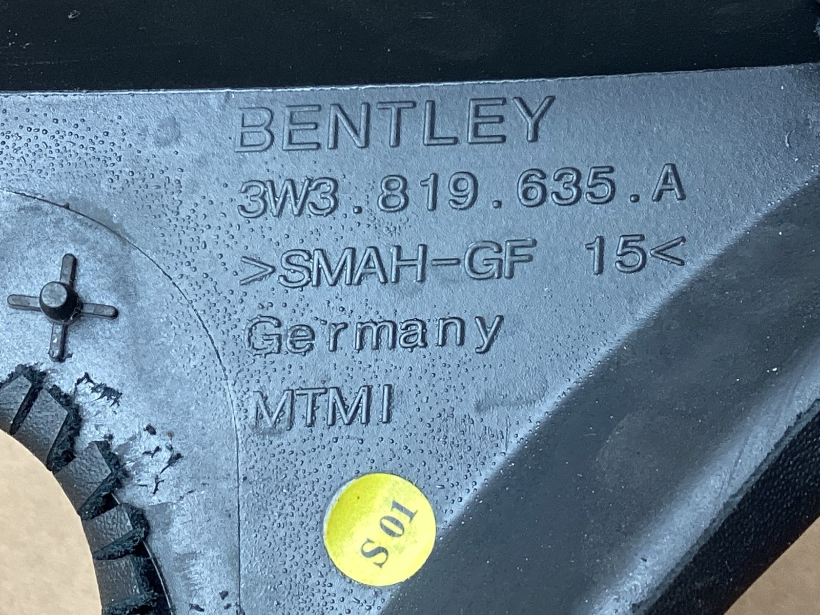 Bentley Continental GT 2013 Dashboard Vent Defrost Trim Panel Cover 11-18 ;:O