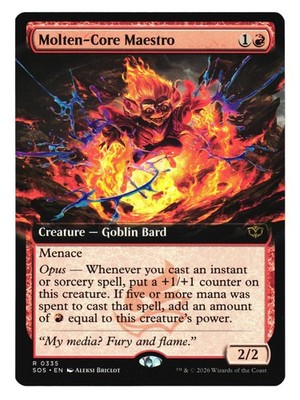 MTG | Molten-Core Maestro | Secrets of Strixhaven | NM | EN