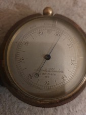 Negretti and Zambra Antique Pocket Barometer C1880-1900