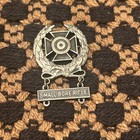 U.S. Army Expert Marksmanship Badge with Small Bore Rifle Qualification Bar — photo 1