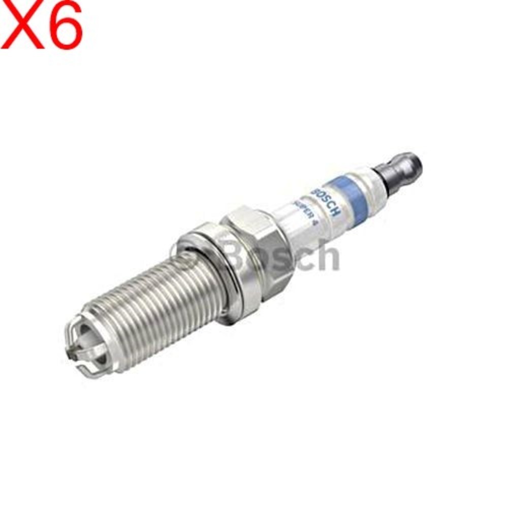 BOSCH 6x Spark Plug For CITROEN FIAT HYUNDAI INFINITI KIA SMART 92-21 0242232515