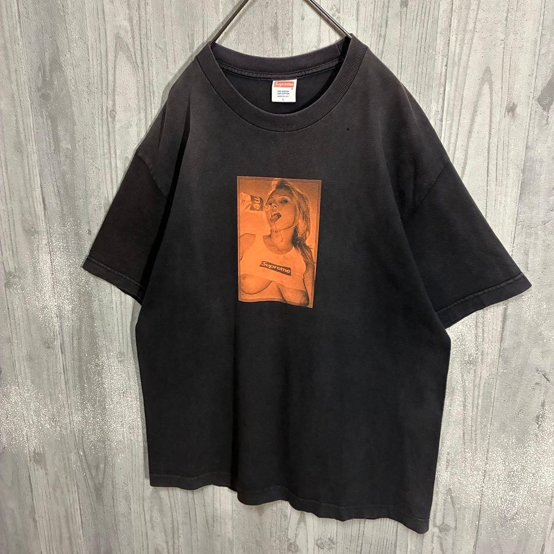 Supreme Terry Richardson T-Shirt L Fade Black 2006 Limited Edition