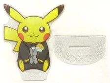 Pokemon Pikachu Figura Masculina Boda Bienvenida Panel Acrílico Decoración 2022