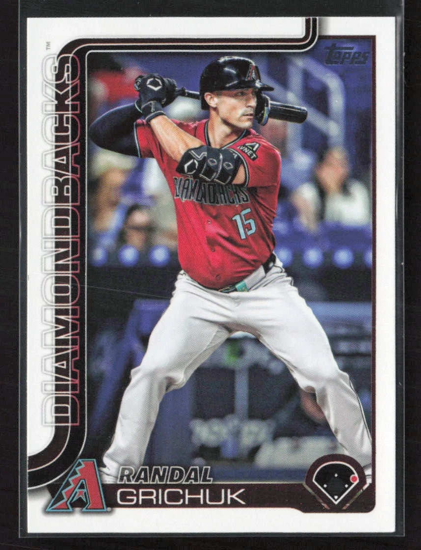 Randal Grichuk 2025 Topps #475 Arizona Diamondbacks