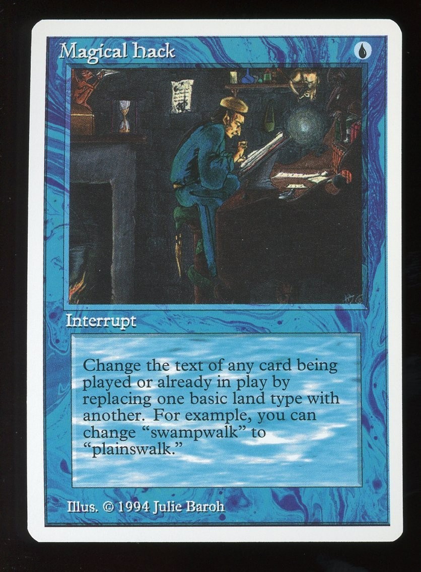 NM/MINT+ Summer Magic Magical Hack ~ Vintage MTG ~ RARER than Alpha!!!