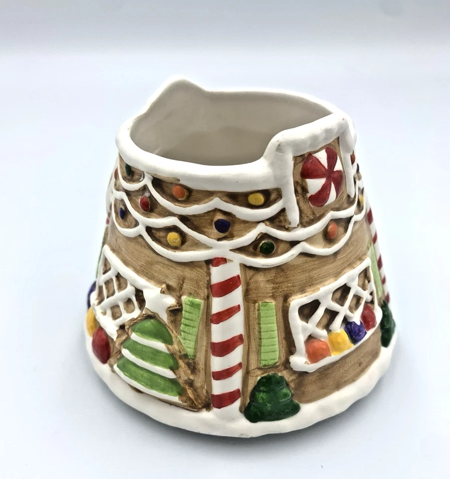 Yankee Candle Navidad Pequeño Tono Topper y Plato Casa de Pan de Jengibre Foto 2 de 4