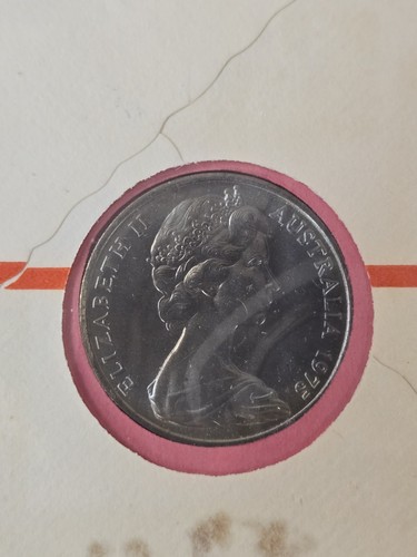 1975 Australia First Day Of Issue Hutt Series No. 140 Uncirculated 6 Coin Set - Picture 10 of 17