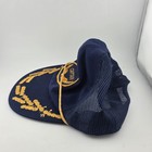 Vintage 80s Spell Out Captain Gold Leaf Roped Trucker Hat Cap Snapback Blue — photo 6