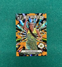 2025 Panini Donruss WNBA #9 Ezi Magbegor My House /399 Orange Laser Storm