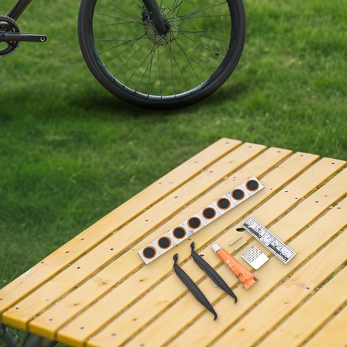 Easy to Carry Bike Repair Kit Lightweight Patching Tools for Any Adventure