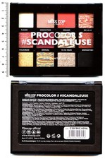 Palette de 12 FARDS A PAUPIERES ‘’MISS COP - PROCOLOR SCANDALEUSE’’ - Neuf