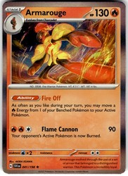 Armarouge 041/198 Scarlet & Violet Holo Rare