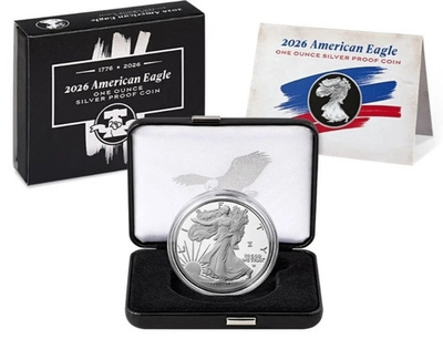 #ad #ad 2026 W PROOF 1 Ounce Oz American Silver Eagle $249.99