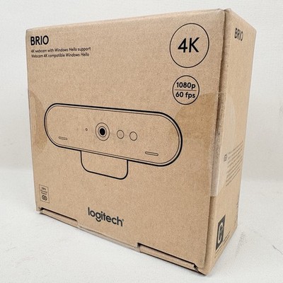 Logitech Brio 4K Pro Webcam V-U0040 Ultra HD Video & HDR (960-001105) NEW SEALED