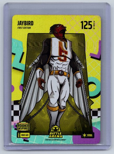 Jaybird "Jayden Daniels" Bo Jackson Battle Arena 80er RAD STEEL FOIL
