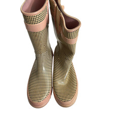 Sperry 7 Saltwater Women's Rain Boots Slight Wear Well Loved Rubber Waterproof