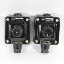 2 x Stahl  Drehschalter Aufputz Bakelit Typ 8013 - d3n G5 Explosionsgeschützt Ex