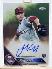 2016 Topps Chrome - Rookie Autographs Jerad Eickhoff #RA-JE (AU, RC)