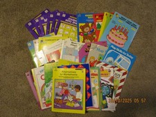 37 Grade School Books Lot Home School Reproducible Maps Resource Study