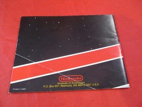 Super Mario Bros. 1 /Duck Hunt Nintendo (NES) w/Manual WORKS! *badly damaged* #B