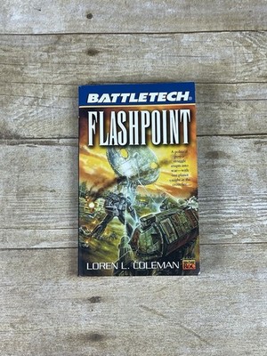 VTG Battletech Book Flashpoint By Loren L. Coleman 2001 Paperback