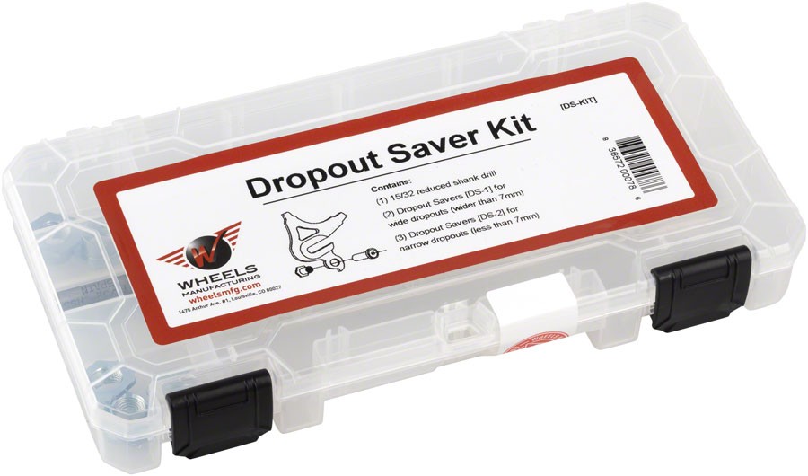 Wheels Manufacturing Full Dropout Saver Kit Frame Derailleur Hanger Repair 14890₽