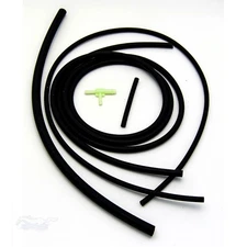 64 1/2 65 66 Ford Mustang Windshield Washer Hose Kit With Tee - C5ZZ-17543