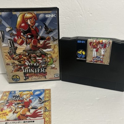 JPN Top Hunter NEO GEO AES Complete NEOGEO Roddy & Cathy JAPAN Tested SHIPS USA