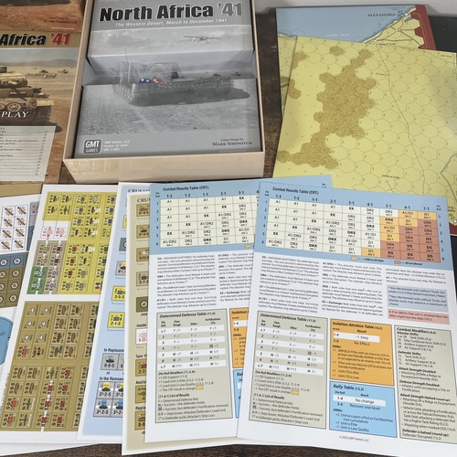 North Africa '41 The Western Desert GMT Games 2023 Unpunched Open Box - Bild 6 von 6