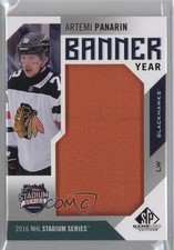 2016-17 SP Game Used Banner Year Stadium Series Chi vs Min Artemi Panarin 0cv