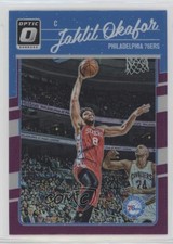 2016-17 Panini Donruss Optic Purple Prizm Jahlil Okafor #2 x1r