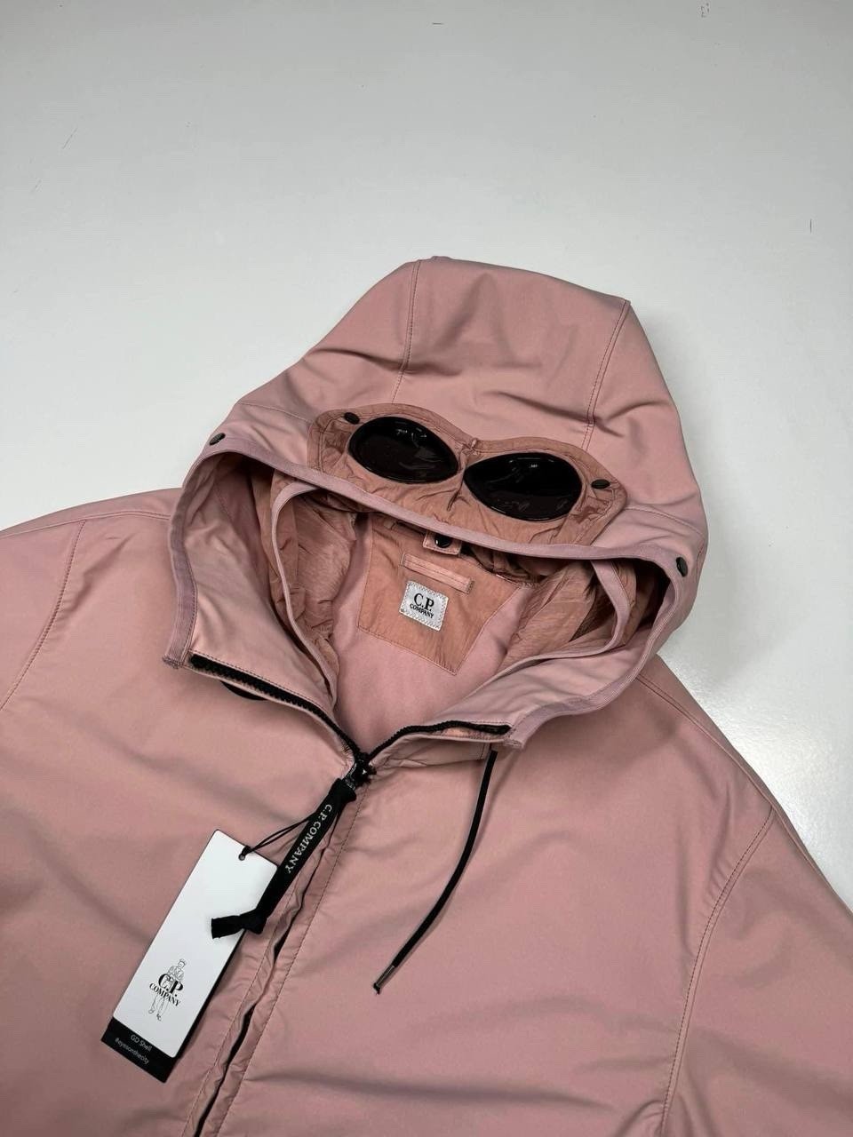 CP COMPANY GD Shell Goggle Jacket in Rose - Size 48 / Medium  / 21”.  P2P thumbnail 3