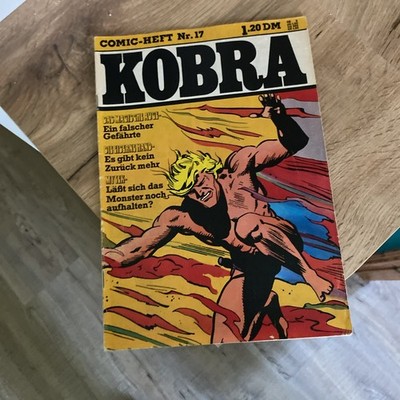 Kobra Comic-Heft Nr.17 Gevacur Verlag - Zustand 2 und  besser