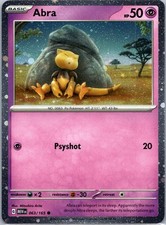 Abra (Cosmos Holo) 063/165 Promo Miscellaneous Cards & Products Pokemon NM