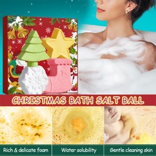 1Set 4PCS Bath Salt Ball Releasing Delightful Aroma Bath Bombs Bathing Scented
