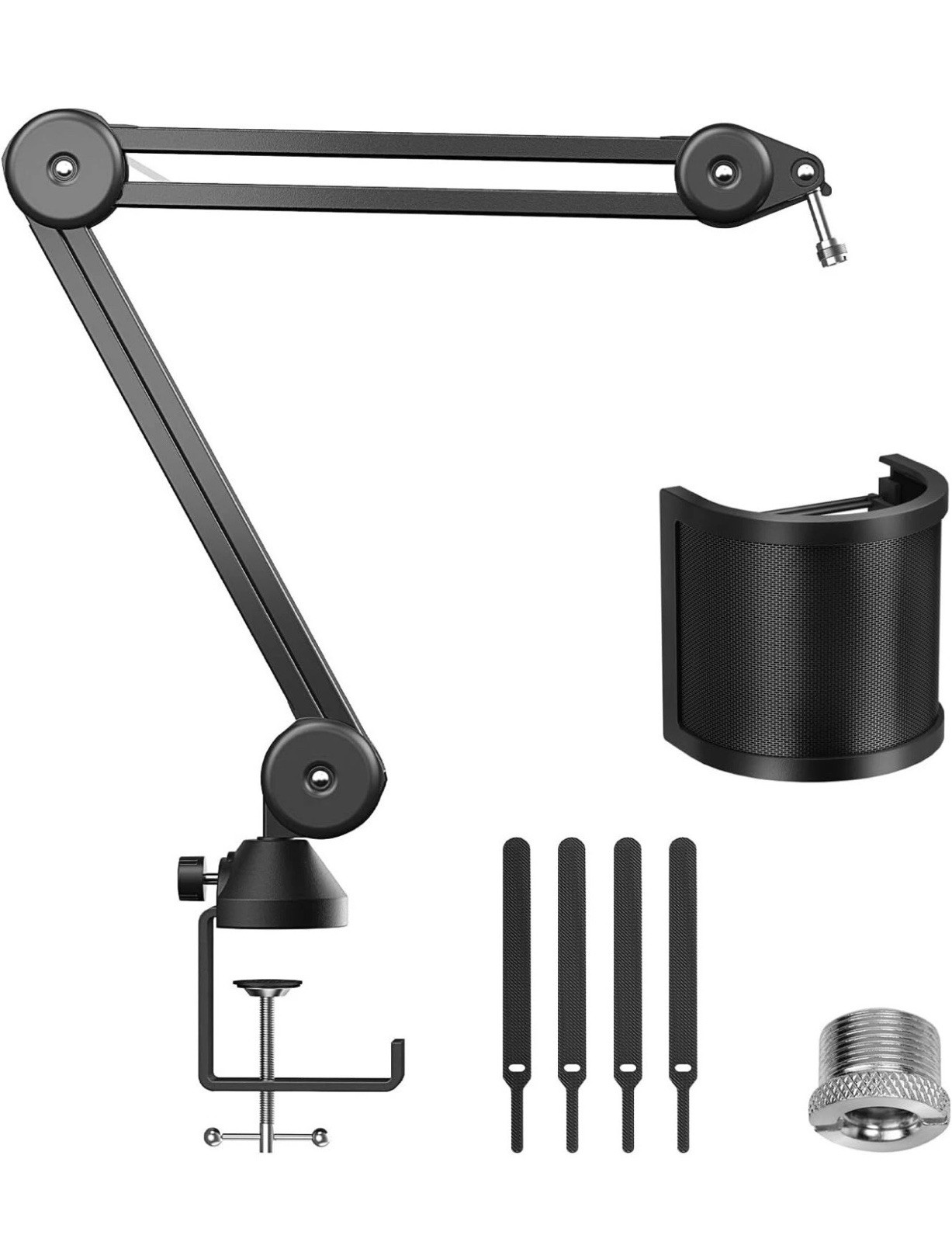 TONOR T40 Microphone Boom Arm, Adjustable Mic Desk Stand.