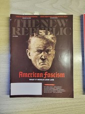 The New Republic Magazine Lot 2024 Complete Run W/rare Trump Issue 10x Media Set