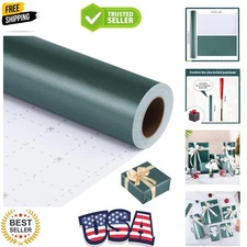 Dark Green Matte Wrapping Paper,Solid Color Pearly-Lustre Paper,Gift Wrapping