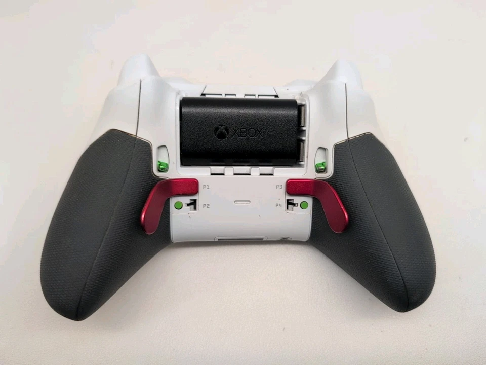 Xbox One Series 1 Elite Controller White (No Thumb Stick & Battery Cover) Read - Image 2 of 4