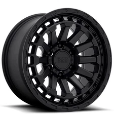 17x8.5 Black Rhino Hard Alloys Wheels RAID  Matte Black Rims 6x135 ET-18 (4pcs)