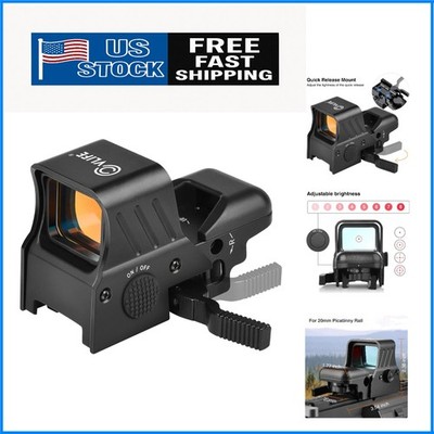 33mm Wide Objective Red Dot Sight with Multi-Coated Lenses for Hunters
