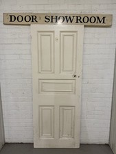 Reclaimed Old Victorian Pine Internal 4 panel Door 1950 Or 1933 x 760mm