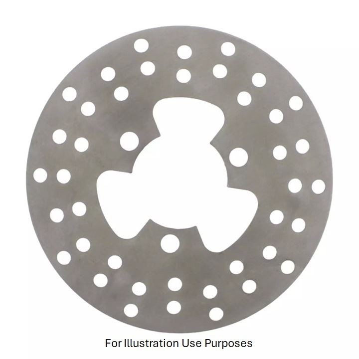 EBC MX/ATV Solid FR Brake Disc Front Right for Honda TRX 400 EX Fourtrax 1999-08