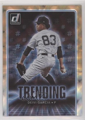 2021 Panini Donruss Trending /999 Deivi Garcia #TR12 Rookie RC ut4