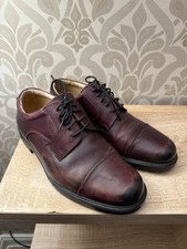 Men’s Pierre Cardin Distressed Look Oxford Dress Shoes - Size 7