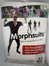 Zombie Morphsuit Adult Large Costume Morph Jumpsuit Bodysuit Walking Dead Bloody