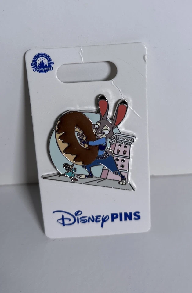 Prendedor 2025 Disney Parks Zootopia Judy Hopps The Big Donut OE Foto 4 de 4