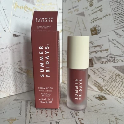 Summer Fridays Lip Oil - Blush Dreams 4.5ml BNIB